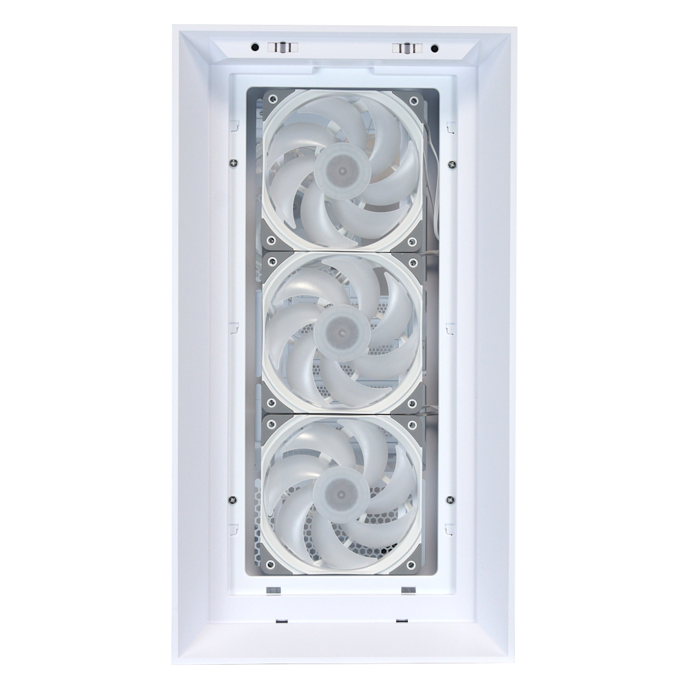 Корпус ACD Lagrange white with 4 pcs ARGB fan (PWM+5V 3PIN) +FAN HUB