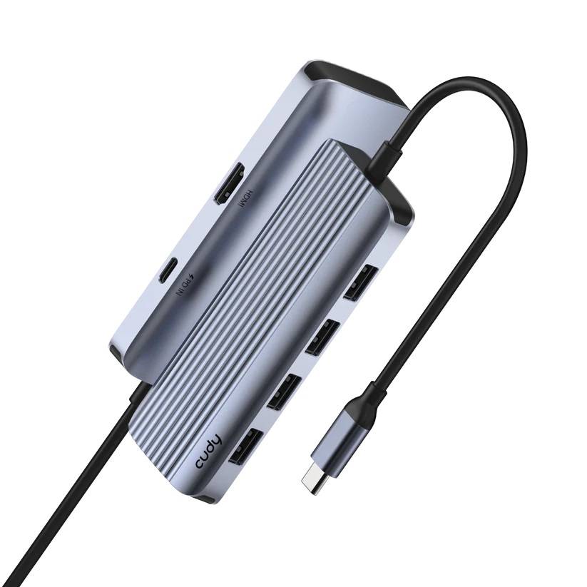 Адаптер 6-IN-1 USB-C Hub with 4K HDMI