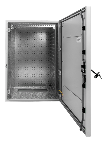 Шкаф ЦМО Шкаф уличный всепогодный настенный 15U (Ш600  Г300), передняя дверь вентилируемая