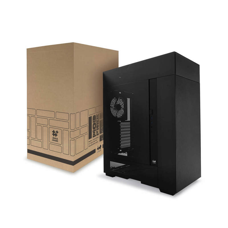 Корпус InWin Modfree Deluxe, Full-Tower, TG, 4x140mm ARGB, 2xUSB-A 3.0 + 1xUSB-C 3.2, E-ATX, ATX, mA