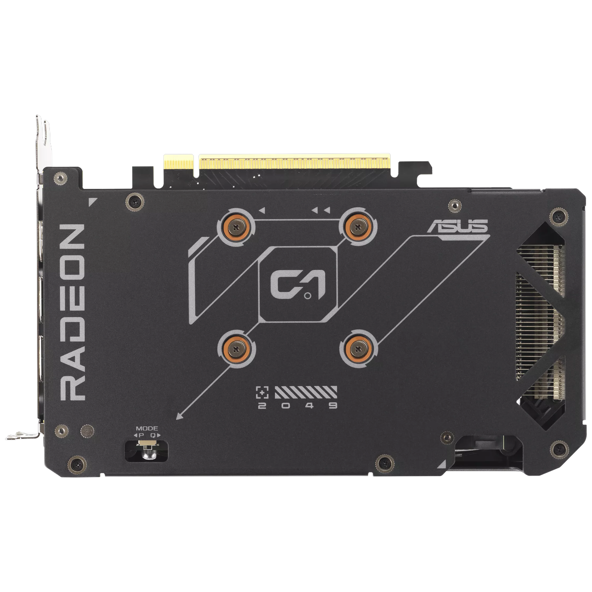 Видеокарта Asus PCI-E 5.0 DUAL-RX9060XT-16G AMD Radeon RX 9060XT 16Gb 128bit GDDR6 2620/20000 HDMIx1