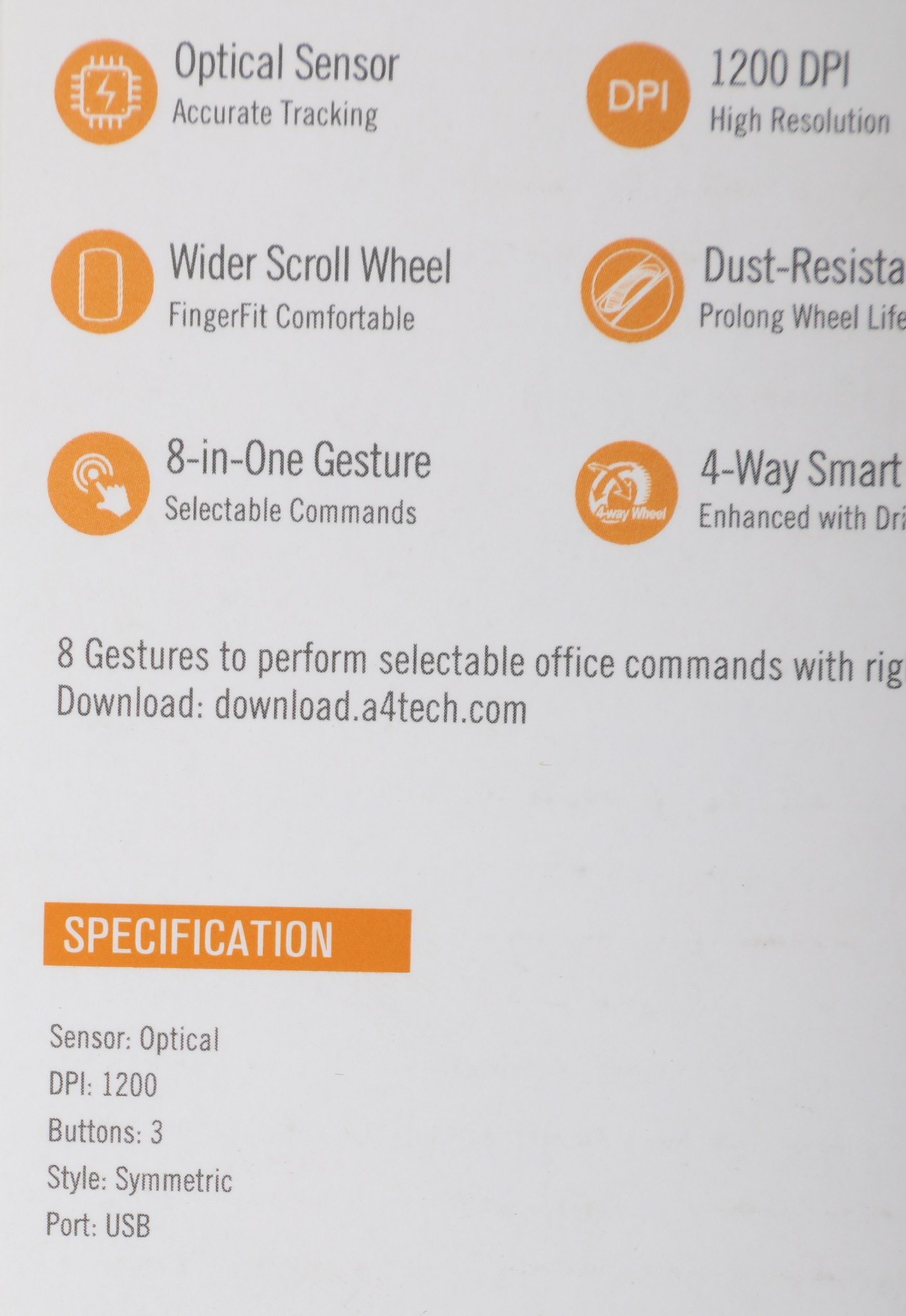 Мышь A4Tech OP-330 черный оптическая 1200dpi USB 3but (OP-330 (BLACK))