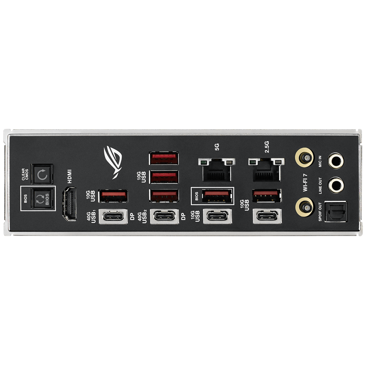 Материнская плата ASUS ROG CROSSHAIR X870E HERO BTF AM5 ATX 4xDDR5 PCIEx16 PCIEx4 5xM.2 4xUSB-C HDMI