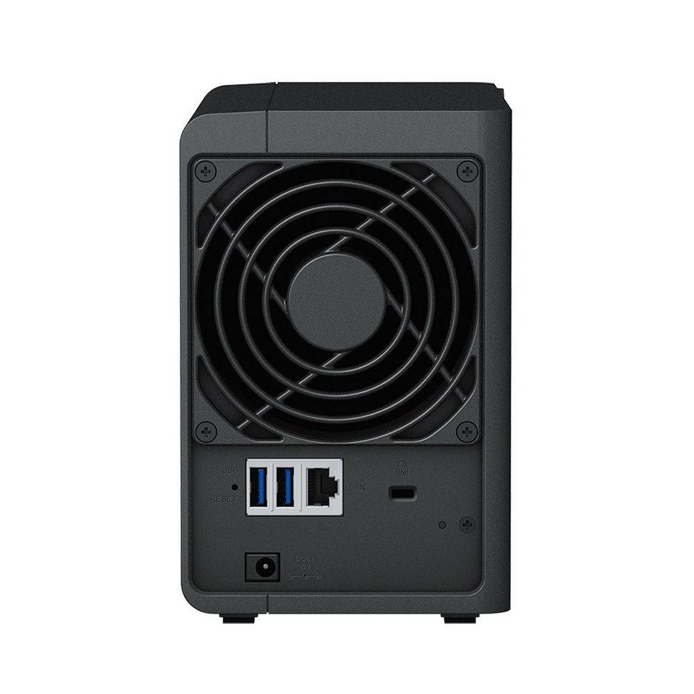 Система хранения данных Synology QC 1,7GhzCPU/2Gb/RAID0,1/upto 2HP HDD SATA(3.5')/2xUSB3.2, 1xUSB2.0
