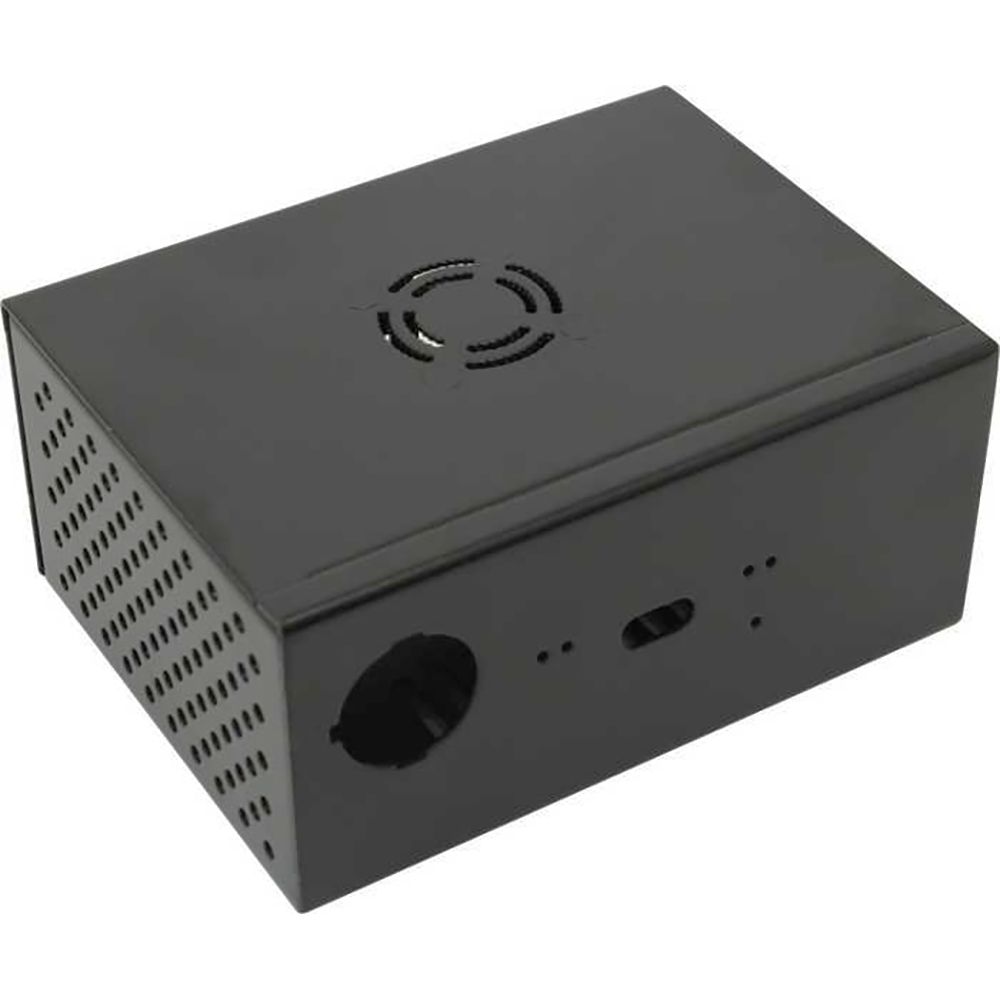 Корпус ACD KP561 Metal Case + Power Control Switch + Cooling Fan Kit for Raspberry Pi X820 v3.0 (X80