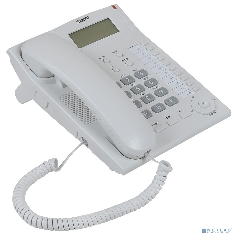 Телефон проводной Sanyo RA-S517W белый