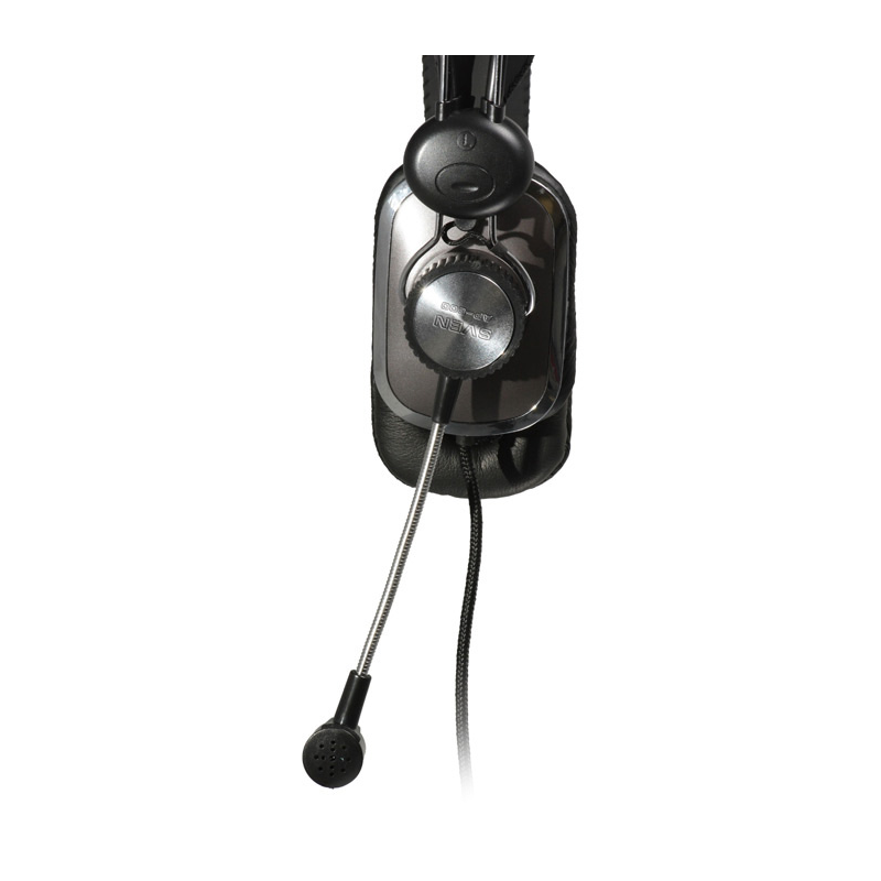 Наушники с микрофоном Sven AP-600 черный 2.2м накладные оголовье (SV-0410600)