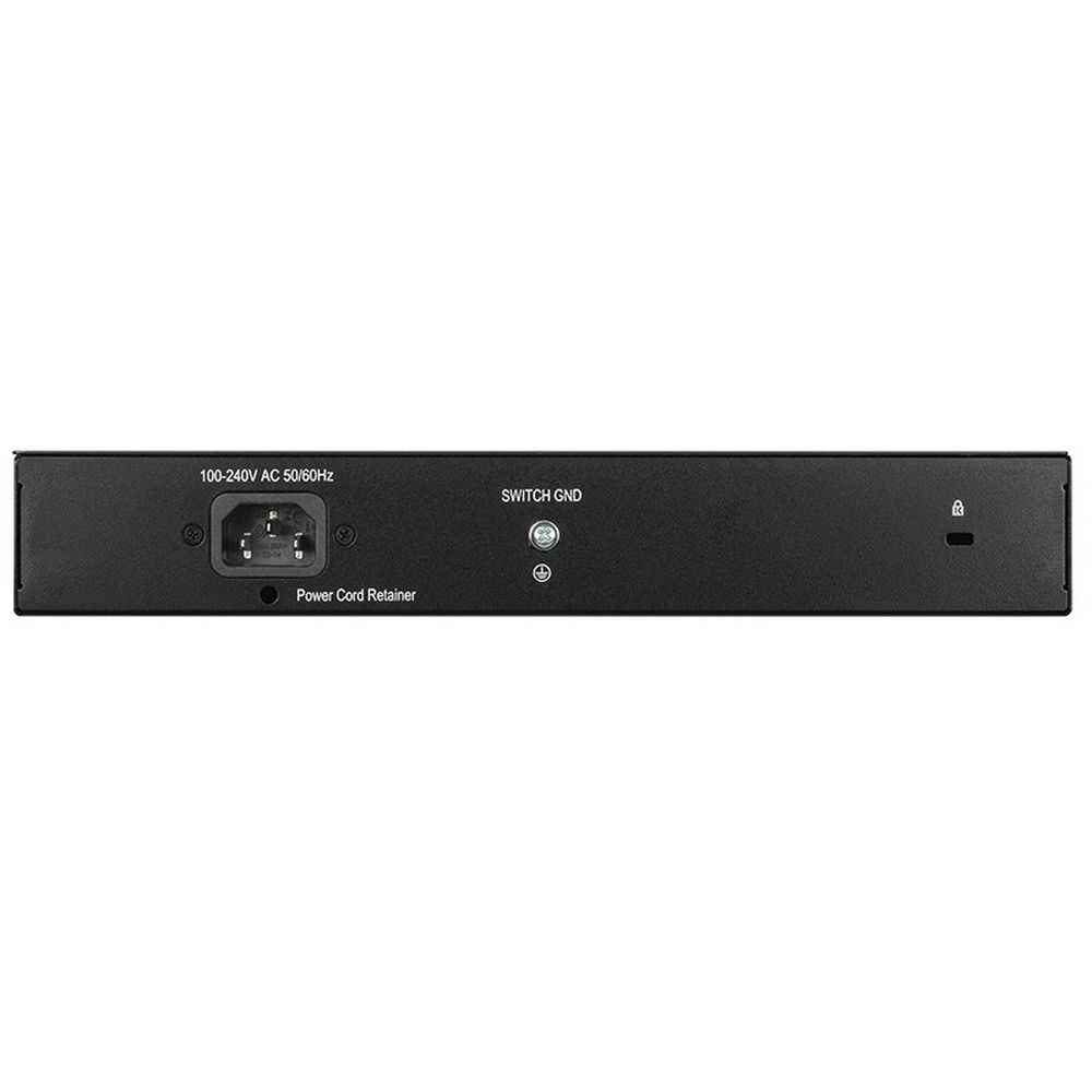 Коммутатор D-Link DGS-1010MP/A1A 9x1Гбит/с 1SFP 8PoE 125W неуправляемый