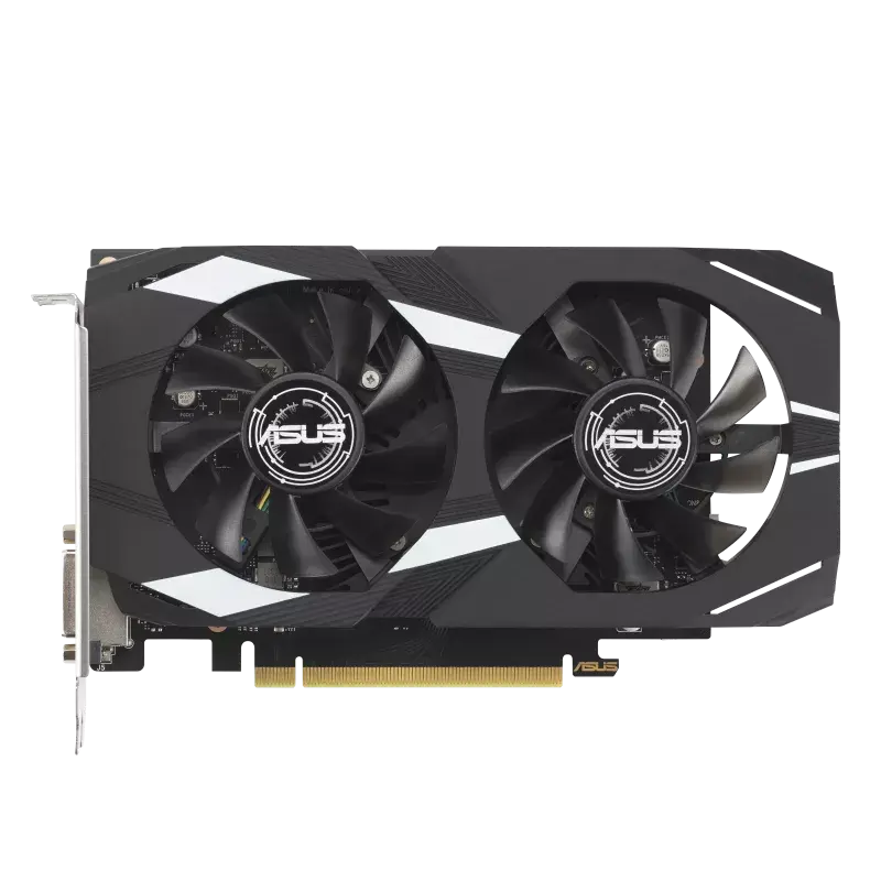 Видеокарта Asus PCI-E 4.0 DUAL-RTX3050-O6G NVIDIA GeForce RTX 3050 6Gb 96bit GDDR6 1507/14000 DVIx1 