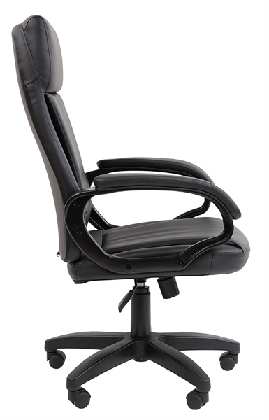Офисное кресло Chairman    794 LT   Россия    чер.пласт экокожа черная