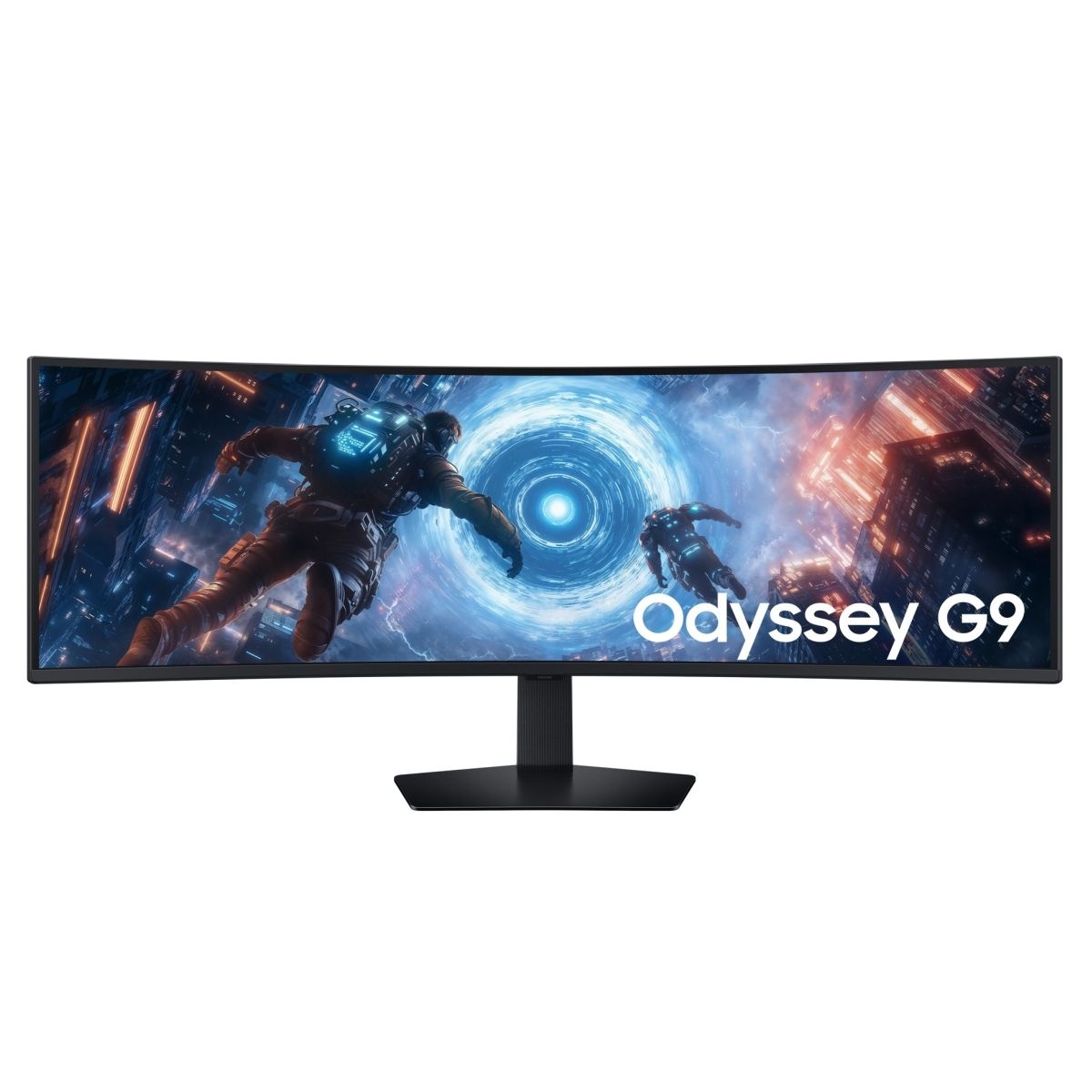 Монитор Samsung 49" Odyssey G9 S49FG916EIXCI черный VA LED 32:9 HDMI матовая HAS Piv 350cd 178гр/178
