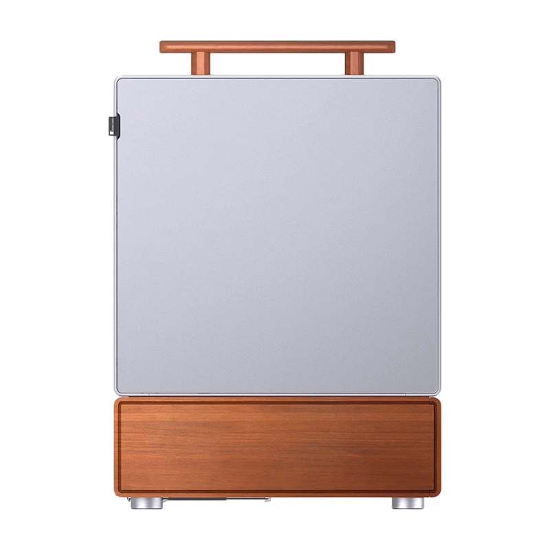 Корпус JONSBO T7, Mini-Tower, TG, no fan, 1xUSB-A 3.0 + 1xUSB-C 3.2, mATX, mITX Silver