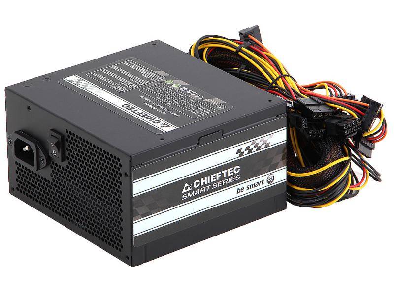 Блок питания Chieftec PSU GPS-700A8 700W Smart ser ATX2.3 230V Brown Box 12cm 80%+ Fan Active PFC 20