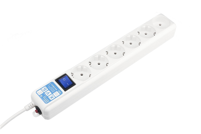 Сетевой фильтр Power Cube сетевой фильтр PRO, 5 метров, 6 розеток SPL(5+1)-16B-P-5M
