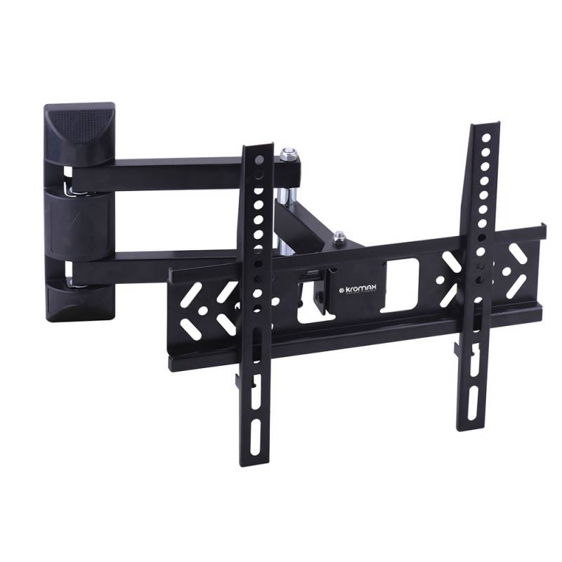 Кронштейн для телевизора Kromax PIXIS-XS черный 22"-55" макс.30кг настенный поворотно-выдвижной и на
