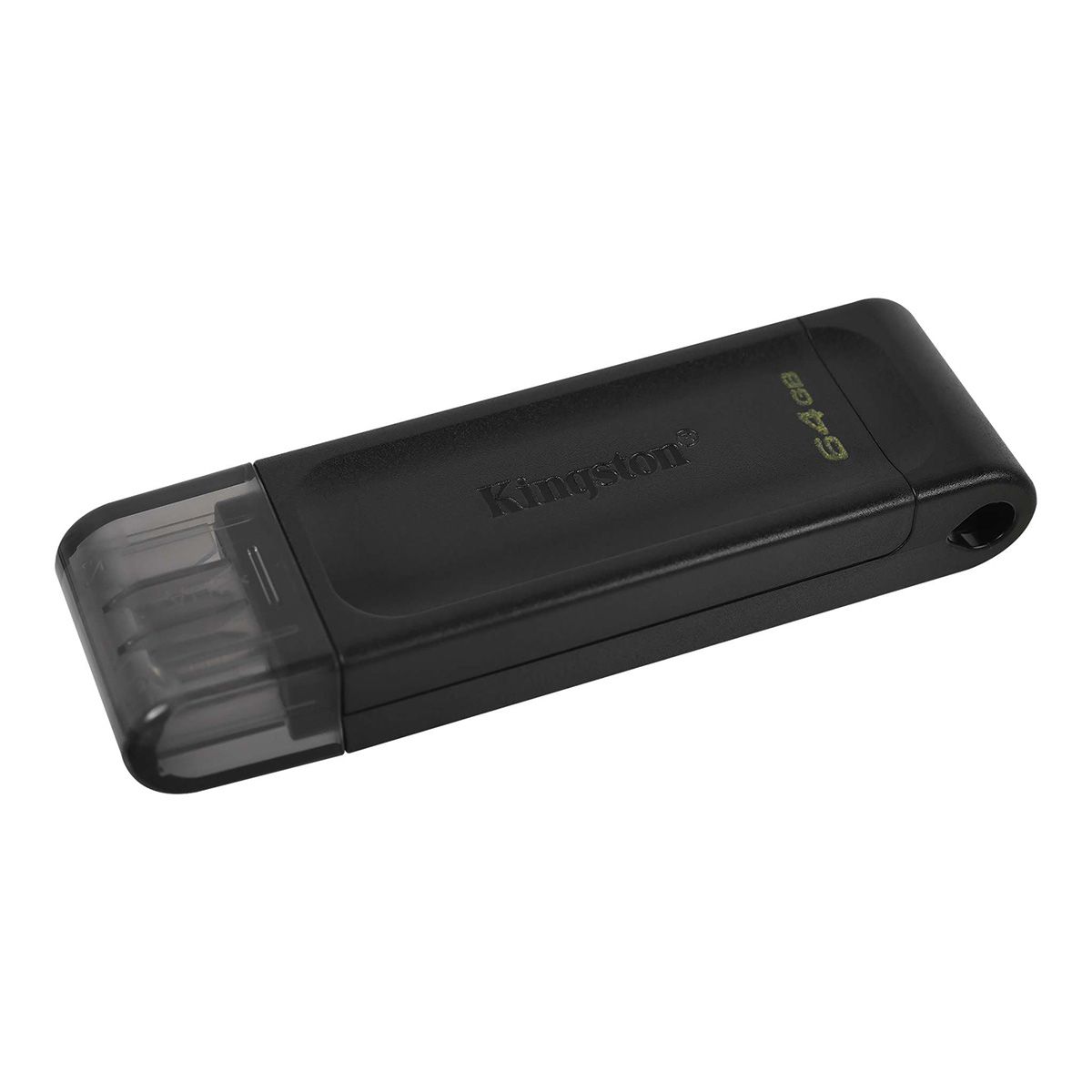 Флеш Диск Kingston 64GB DataTraveler 70 Type-C DT70/64GB USB3.0 черный