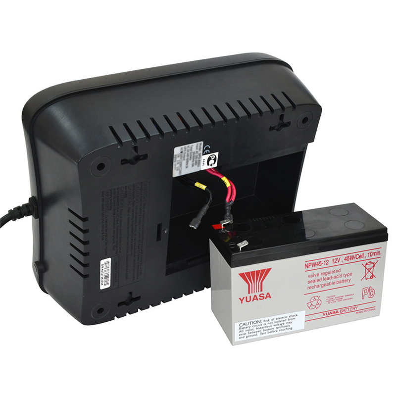 Источник бесперебойного питания Powercom Spider SPD-550U LCD USB 330Вт 550ВА черный