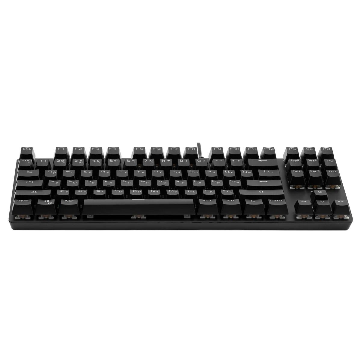 RAPOO Игровая механическая клавиатура проводная V500ALLOY, цвет - черный (12828)