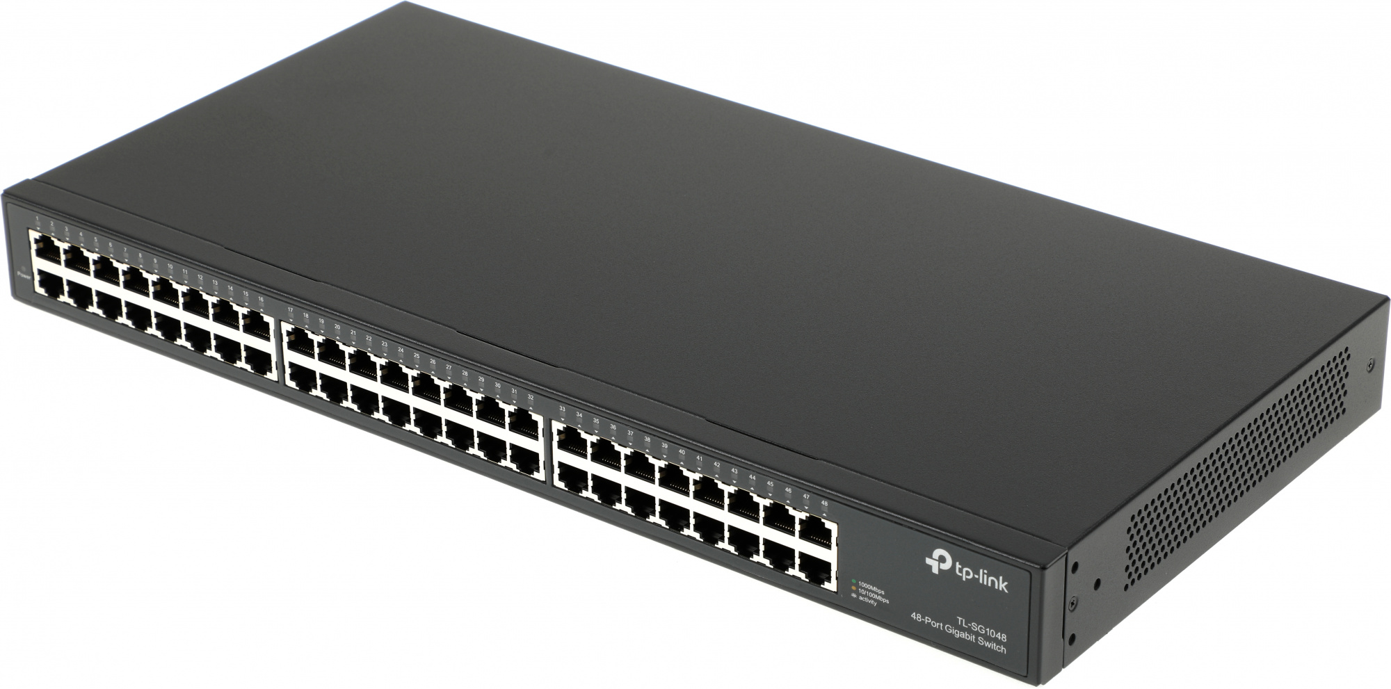 Коммутатор TP-Link TL-SG1048 (L2) 48x1Гбит/с неуправляемый