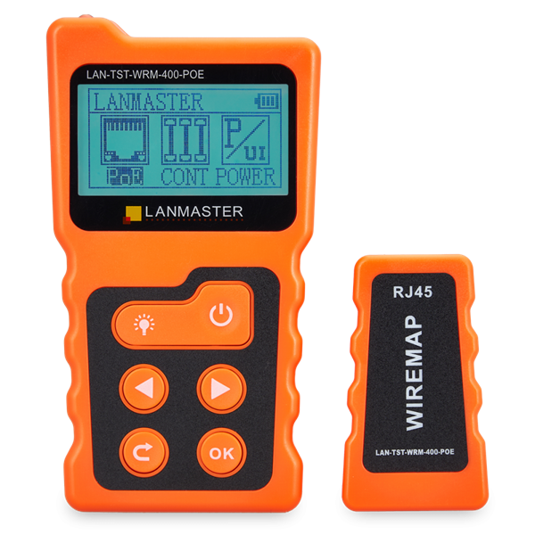 Тестер Lanmaster LAN-TST-WRM-400-POE