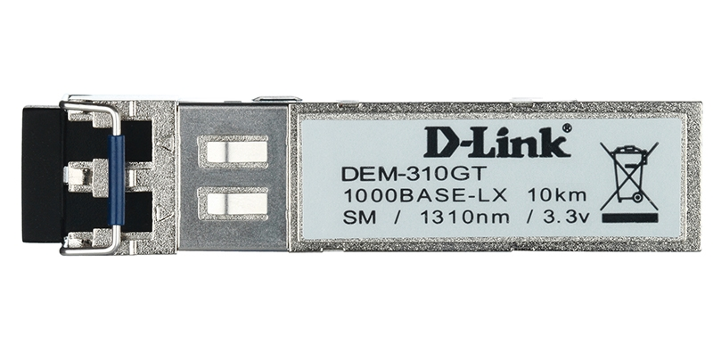 Трансивер D-Link 310GT оптич. SM Tx:1310нм до 10км (310GT/A1A)