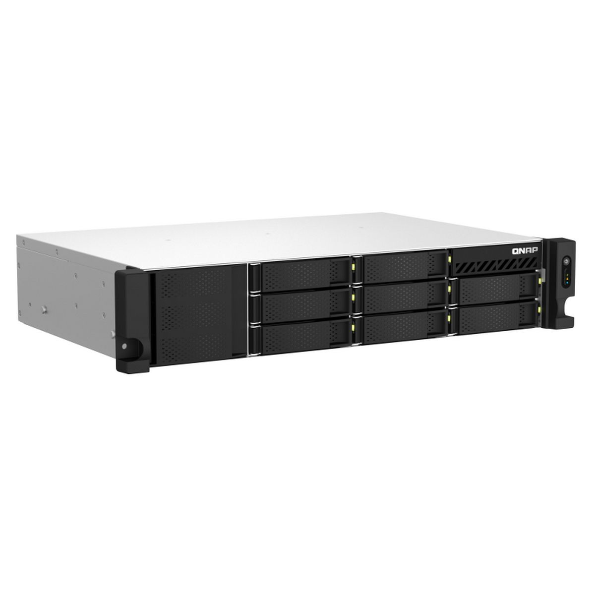 Система хранения данных QNAP SMB 2U/8bay QC 2,2GhzCPU/4Gb(upto64Gb)/upto 20HDD with TL-R1200S-RP /SA