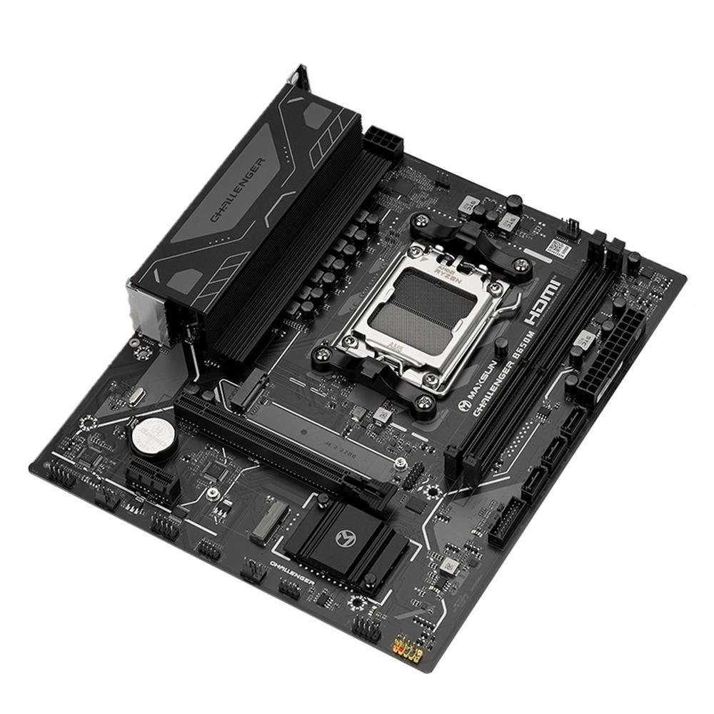 Материнская плата Maxsun MS-Challenger B650M V2 B650, AM5, 2*DDR5, 1*PCIEx16, 1*PCIEx1, 1*M.2, 6*USB