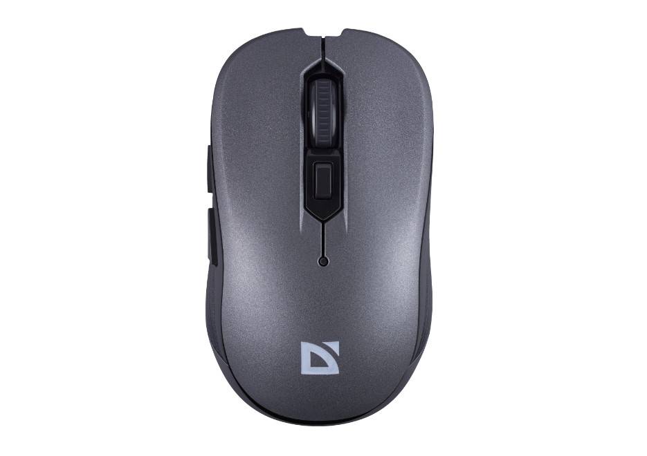 Мышка USB OPTICAL WRL GASSA MM-105 GRAY DEFENDER