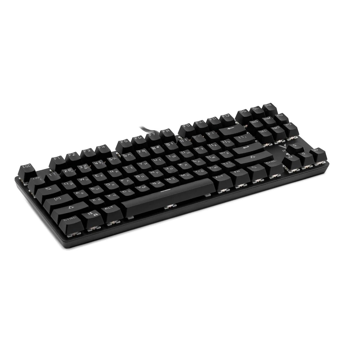 RAPOO Игровая механическая клавиатура проводная V500ALLOY, цвет - черный (12828)
