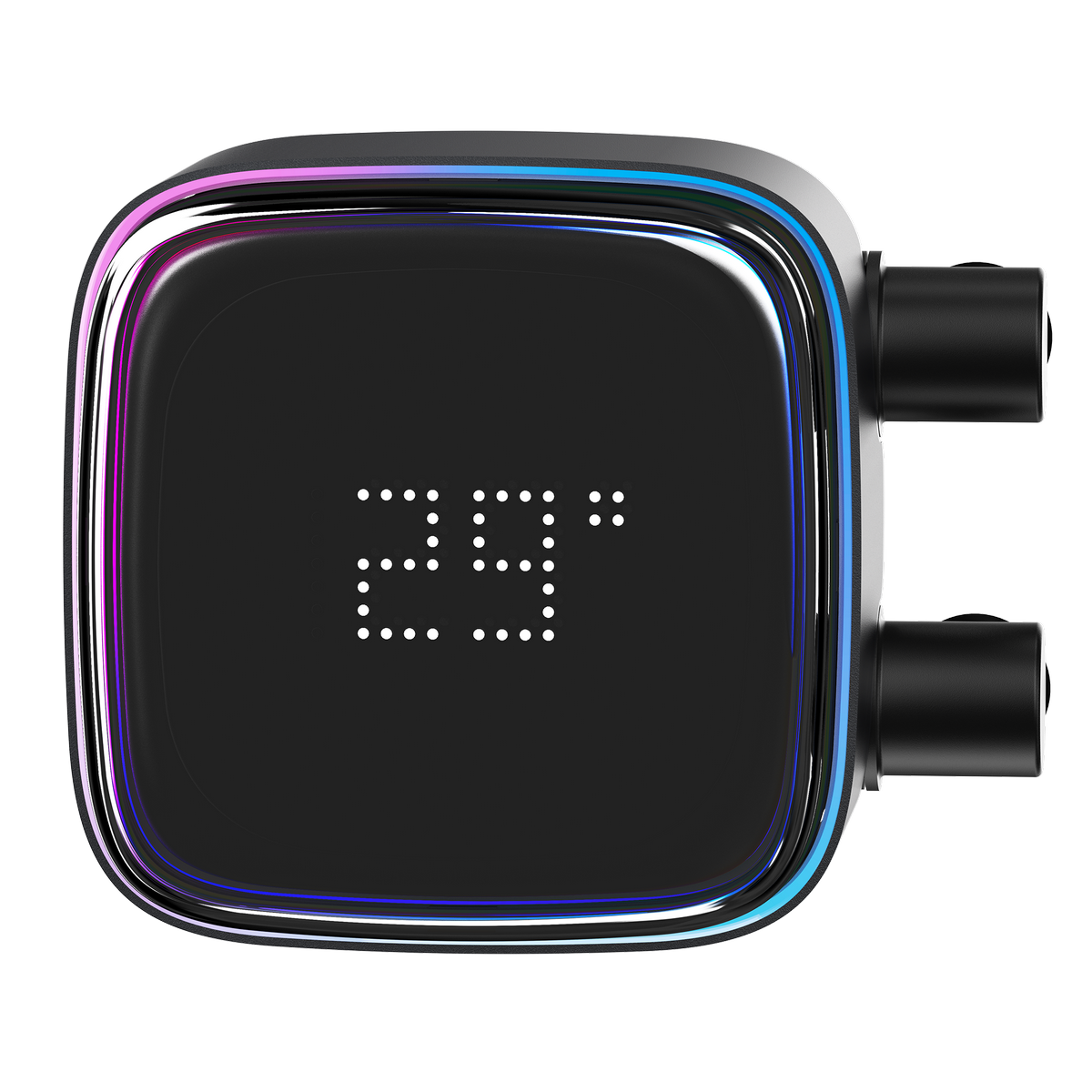 Вентилятор для процессора Ocypus Iota L24 BK ARGB Black 280W/ All Intel/ AMD AM*/ Digital display / 