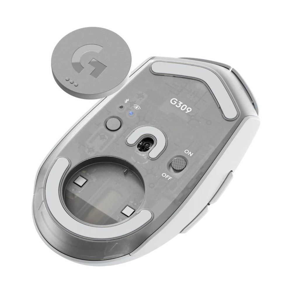 Мышь игровая беспроводная Logitech G309, White  910-007207