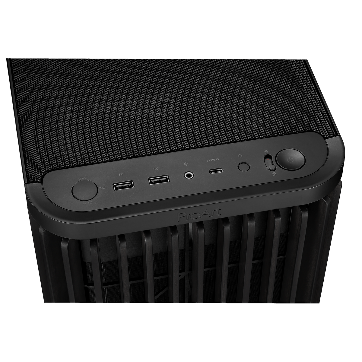Корпус для ПК ASUS PROART PA401 WOOD MESH PWM BLACK