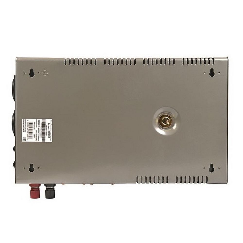 ИБП POWERMAN Smart 500 INV Silver Мощность 500 ВА / 300 Вт, розетки Shuko - 2 шт. Стабилизирует напр