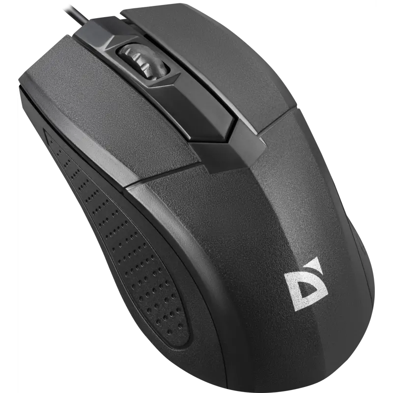 Проводная оптическая мышь Optimum MB-270 PRO:черн,3кн,1200dpi,1.8м,тефл