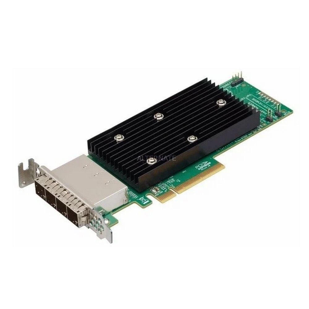 HBA-адаптер Broadcom LSI SAS 9305-16E SGL (05-25704-00, 03-25711-01003)  PCIe 3.0 x8 LP, SAS/SATA 12