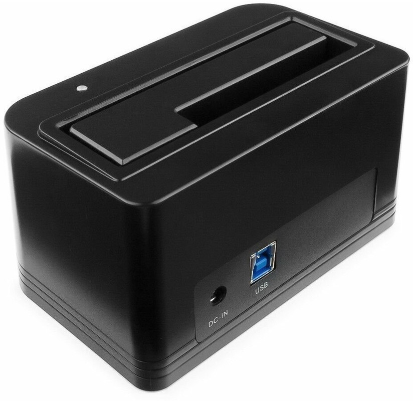 Gembird HD32-U3S-4 Докстанция 2.5"/3.5" черный, USB 3.0, SATA, HDD/SSD