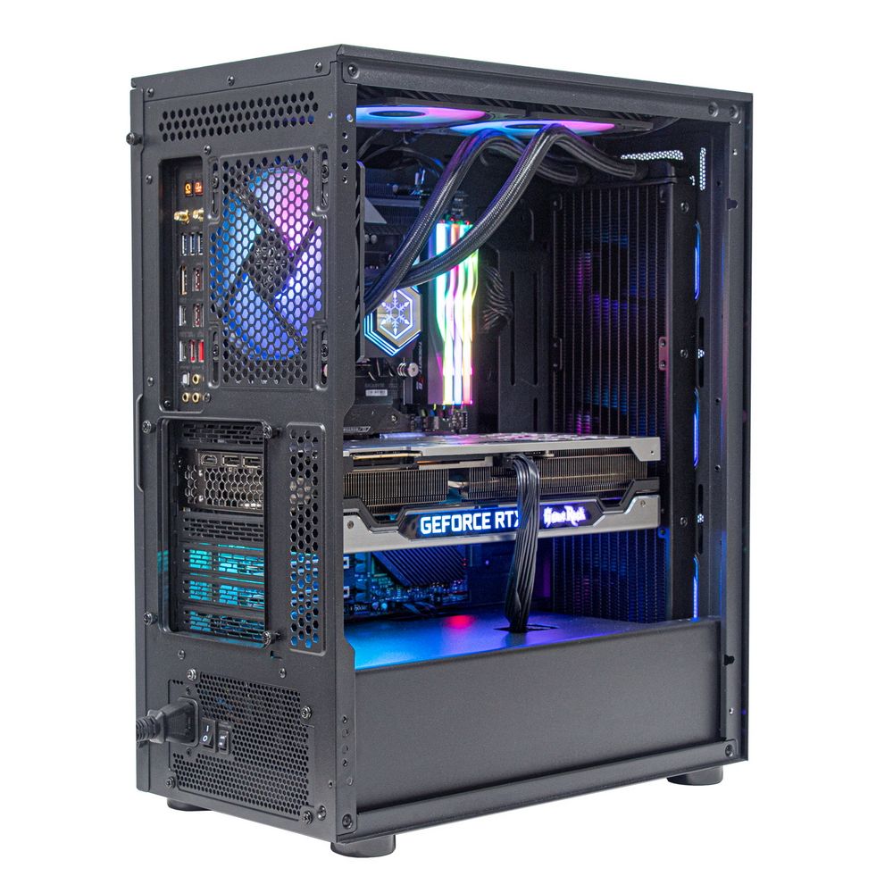Корпус Silverstone G41FA512ZBG0020 High airflow ATX mid-tower chassis with dual radiator support and