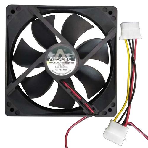 Вентилятор в корпус ALSEYE AD1225B12H-N1 FAN 120mm, 3200rpm, 102.9 CFM, Molex, подшипник, 48dBa OEM{