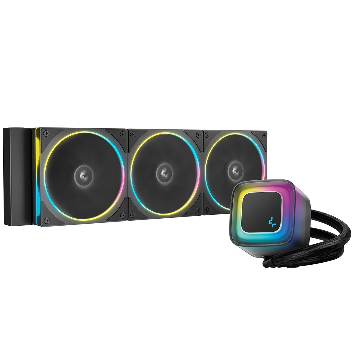 Система водяного охлаждения Deepcool LE360 PRO ARGB Soc-AM5/AM4/1200/1700/1851 черный 4-pin 19-33dB 
