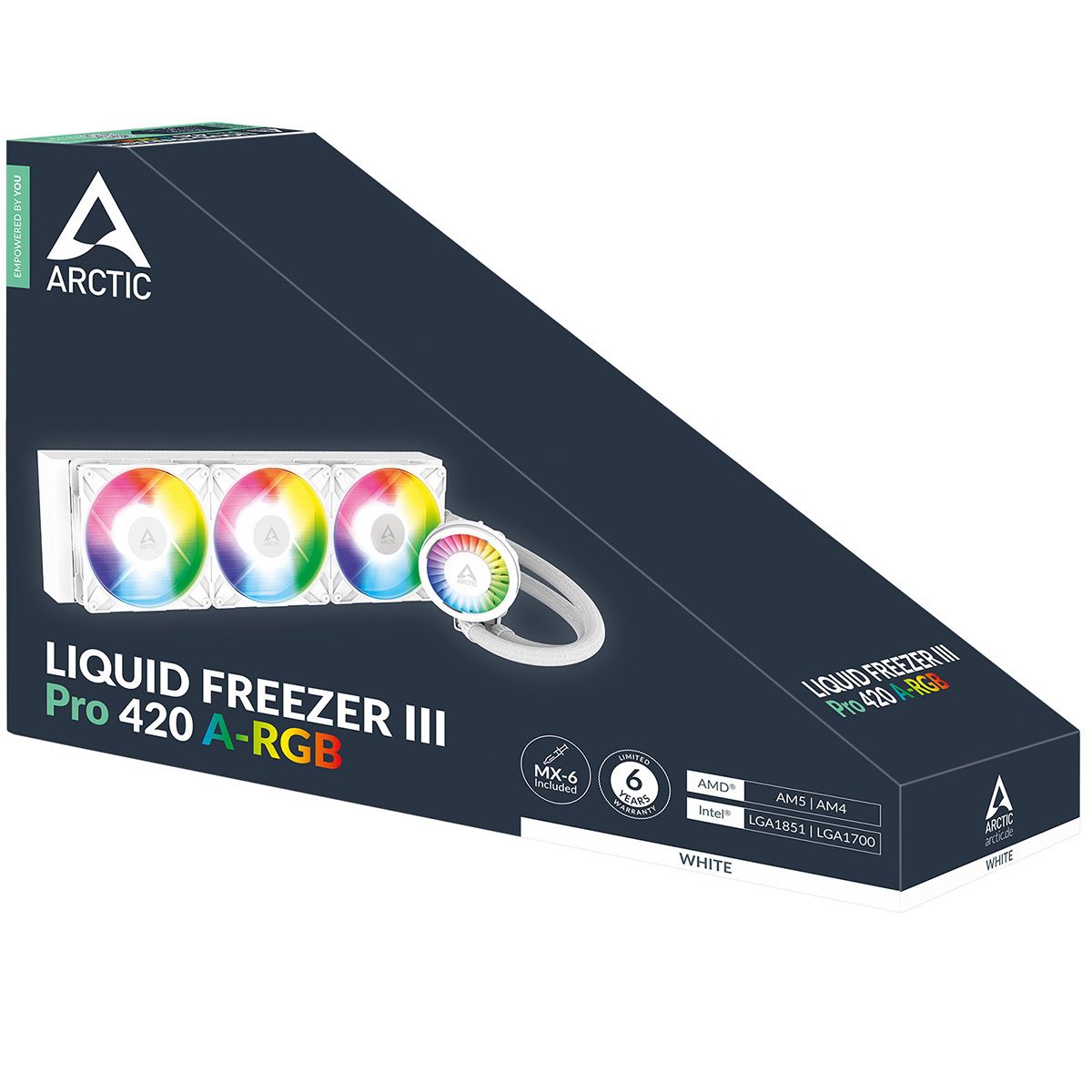Жидкостная система охлаждения Arctic Cooling Liquid Freezer III Pro 420 Multi Compatible All-In-One 