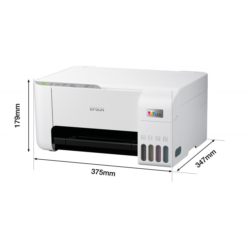 МФУ струйный Epson L3256 (C11CJ67411/421/504/524/516/519) A4 WiFi белый