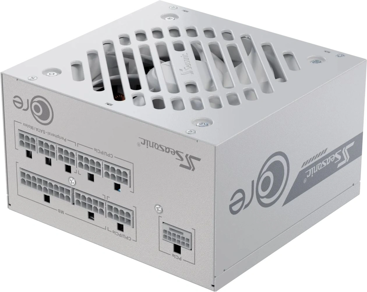 Блок питания Seasonic ATX 850W Core GX-850 White Gen.5 80+ gold (20+4pin) APFC 120mm fan 6xSATA Cab 