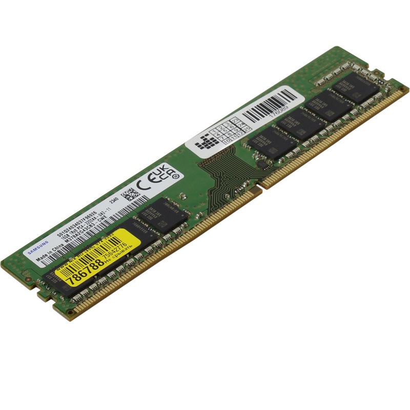 Модуль памяти 16GB Samsung DDR4 3200 UDIMM  Desktop Non-ECC, CL22, 1.2V, 1Rx8, Bulk