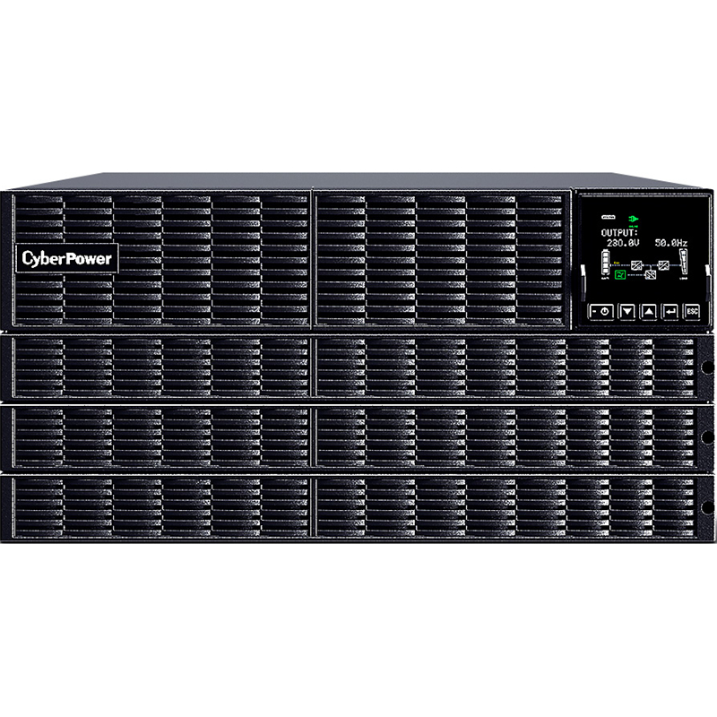 CyberPower ИБП Online  OLS10KERT5U 10000VA/10000W USB/RS-232/Dry/EPO/SNMP/CloudCard/(4 IEC С13, 4 IE