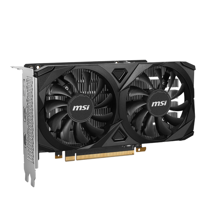 Видеокарта MSI PCI-E 4.0 RTX 3050 VENTUS 2X 6G OC NVIDIA GeForce RTX 3050 6Gb 96bit GDDR6 1492/14000