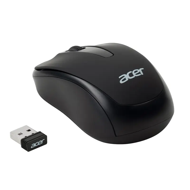 Мышь Acer OMR133 черный оптическая 1000dpi беспров. USB для ноутбука 3but (ZL.MCEEE.01G)