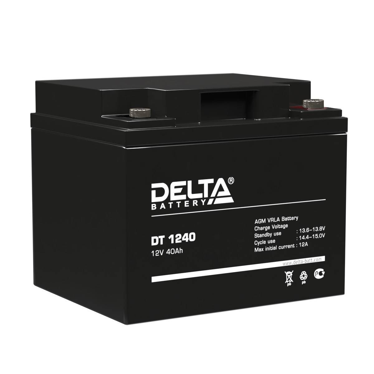 Батарея для ИБП Delta DT 1240 12В 40Ач