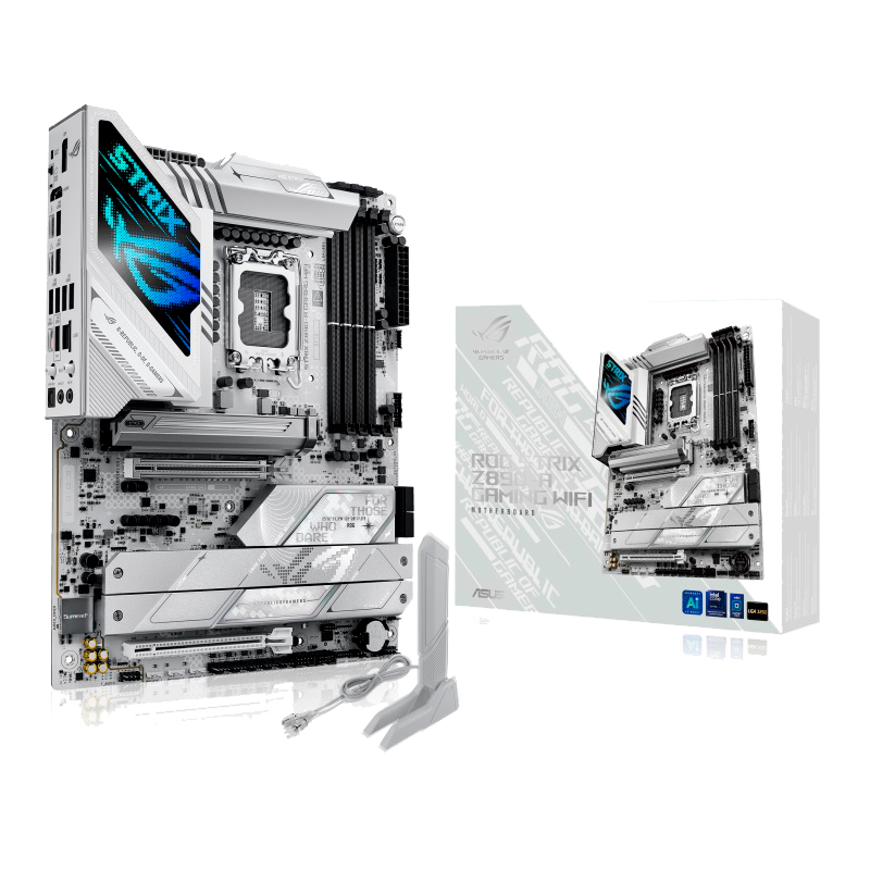 Материнская плата Asus ROG STRIX Z890-A GAMING WIFI Soc-1851 Intel Z890 4xDDR5 ATX AC`97 8ch(7.1) 2.
