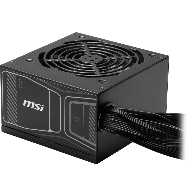 Блок питания MSI MAG A850GN PCIE5, 850W 80+ Gold (ATX, 3.1, PCIe 5.1, Non-modular, 1x24(20+4)pin, 2x