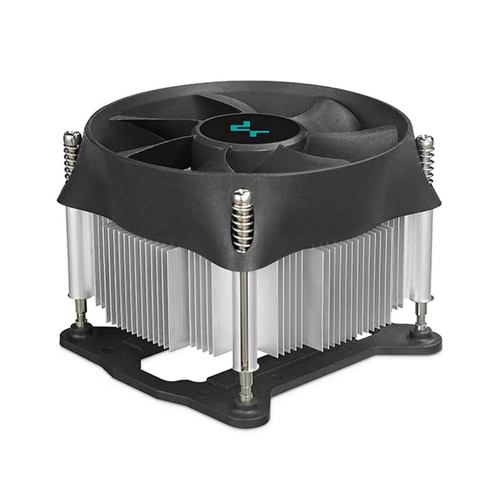 Устройство охлаждения(кулер) Deepcool Theta 31 PWM Soc-1700/1851 черный/синий 4-pin 30.3dB Al+Cu 95W